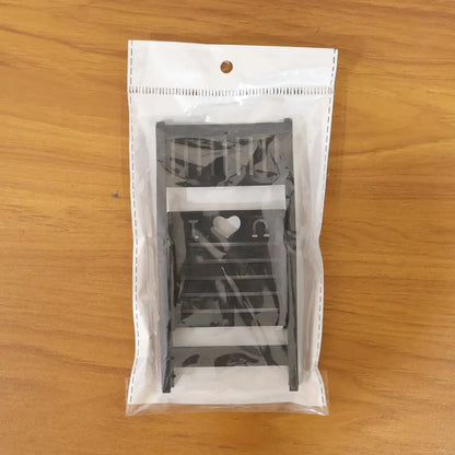 Mini Chair Shape Mobile Stand Holder (1 Pc  Balck Color)
